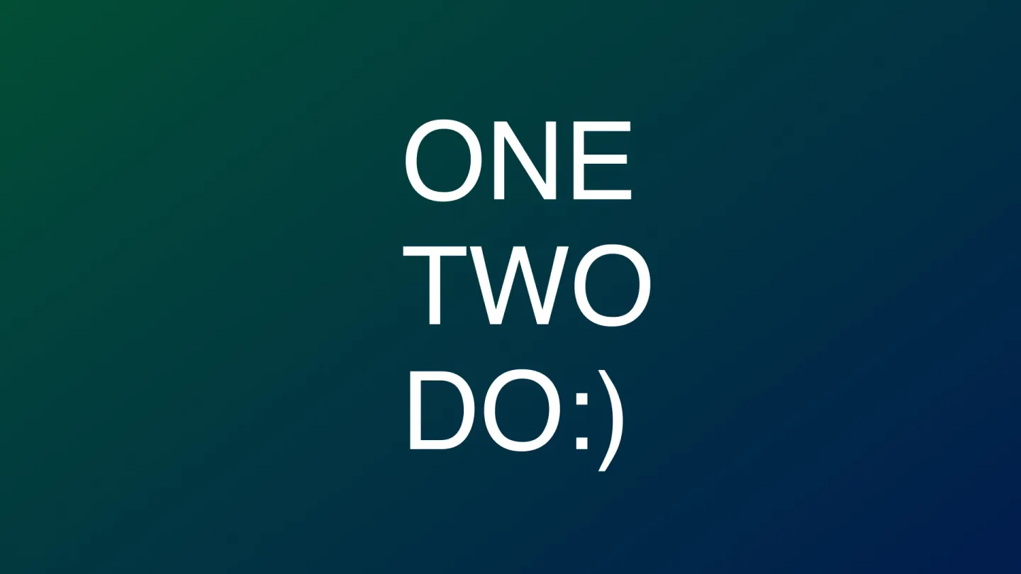 OneTwoDo
